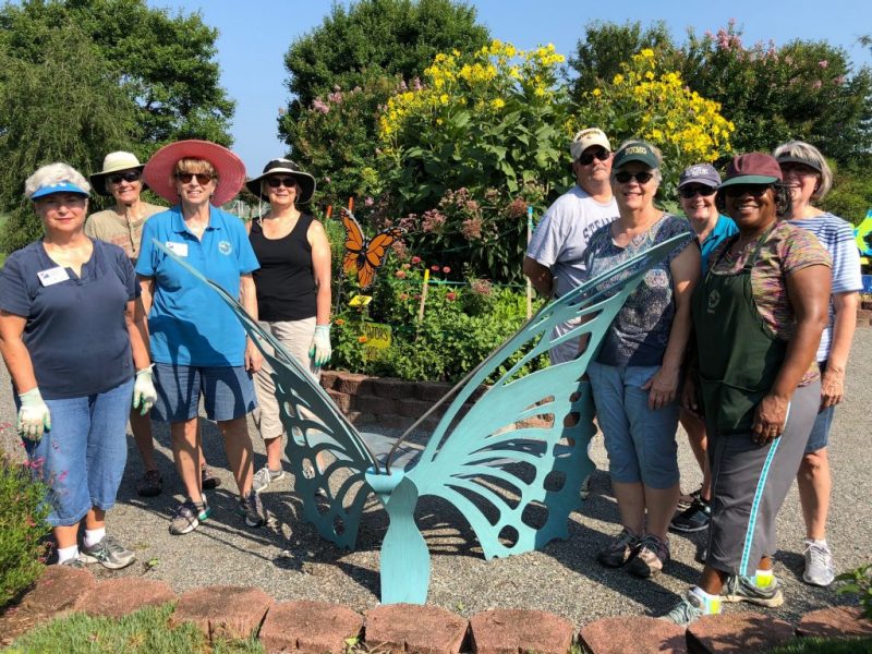 Our EMGs at the NNMGA Grin and Grow Garden at Riverview Farm Park in Newport News.